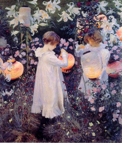 FIG. 109.—SARGENT. "CARNATION LILY, LILY ROSE."