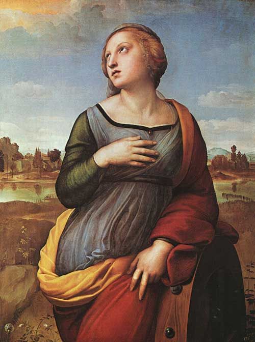 ST. CATHERINE OF ALEXANDRIA National Gallery, London