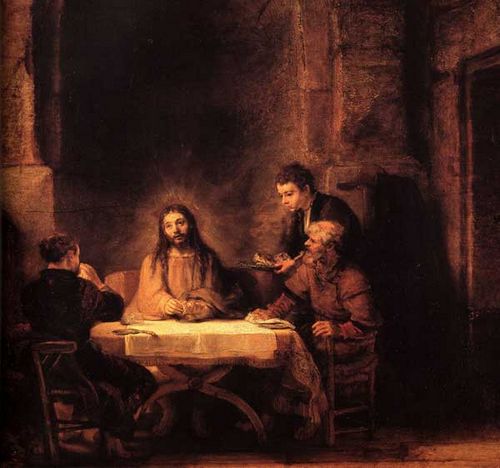 CHRIST AT EMMAUS The Louvre, Paris