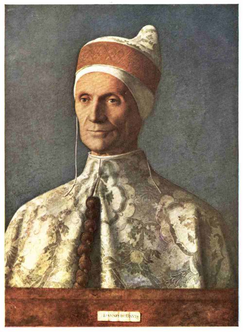 PLATE XII.—GIOVANNI BELLINI  THE DOGE LOREDANO  National Gallery, London