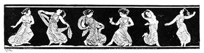 Panathenaeac dance, about the 4th century B.C.